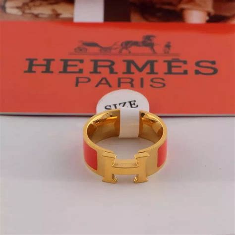 fake hermes h ring|authentic hermes rings.